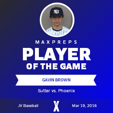 #3 Gavin Brown Player of the Game badge
