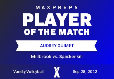 #6 Audrey Ouimet Player of the Game badge
