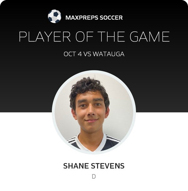 #13 Shane Stevens Player of the Game badge