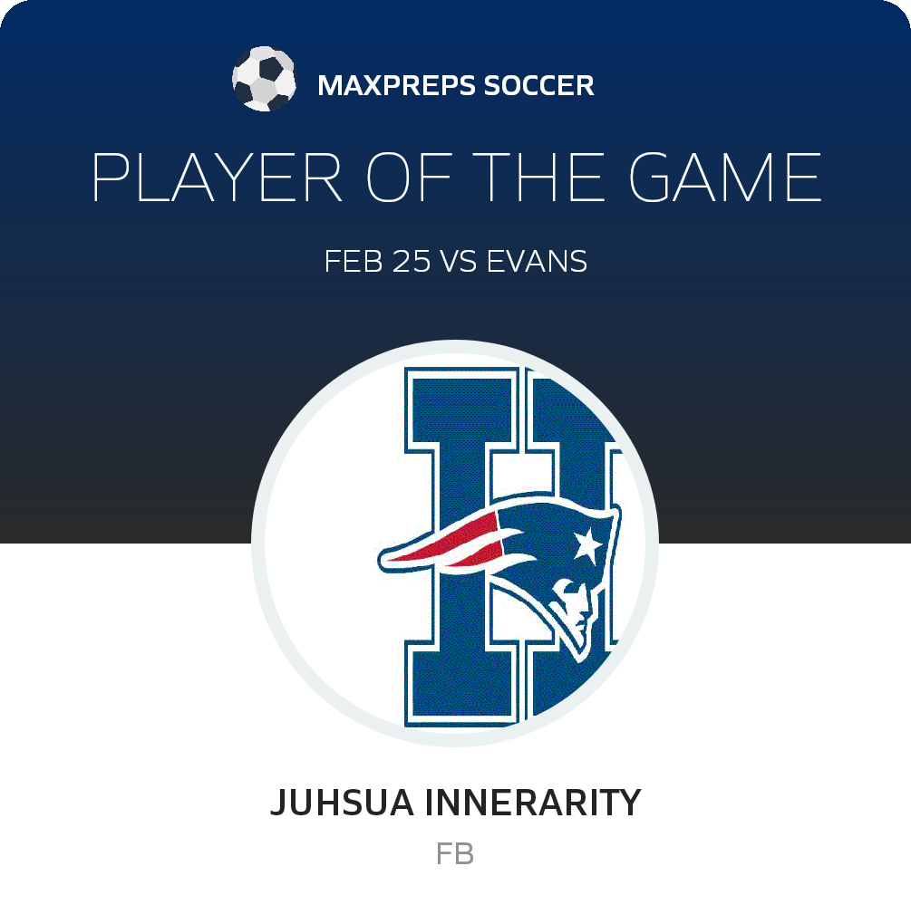 #2 Juhsua Innerarity Player of the Game badge