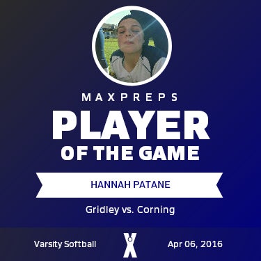 #6 Hannah Patane Player of the Game badge