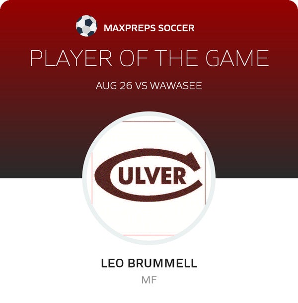 #10 Leo Brummell Player of the Game badge