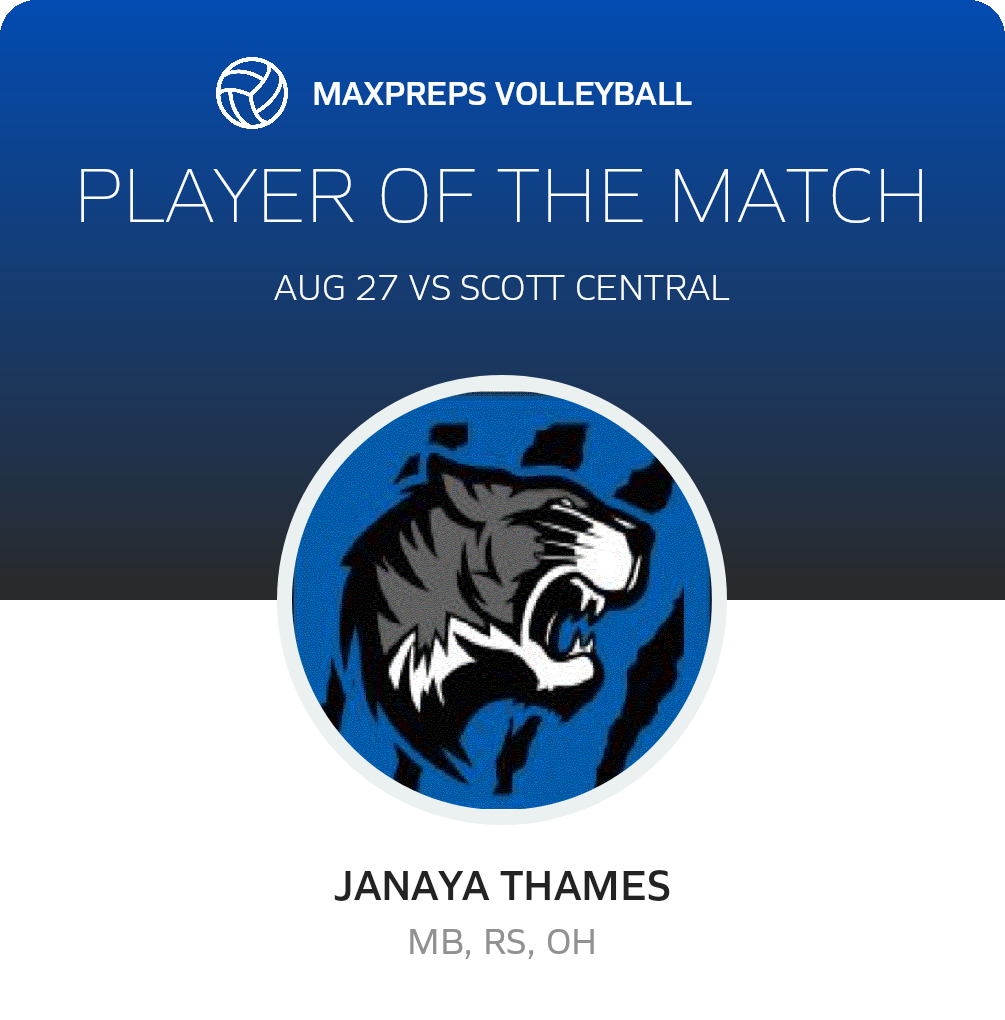 #7 JaNaya Thames Player of the Game badge