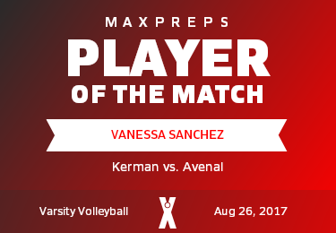 #5 Vanessa Sanchez Player of the Game badge