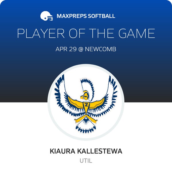 #22 Kiaura Kallestewa Player of the Game badge