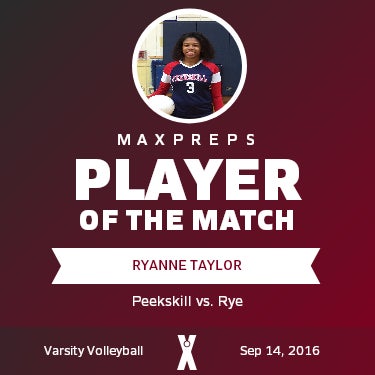 #3 Ryanne Taylor Player of the Game badge