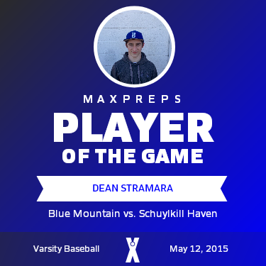 #4 Dean Stramara Player of the Game badge