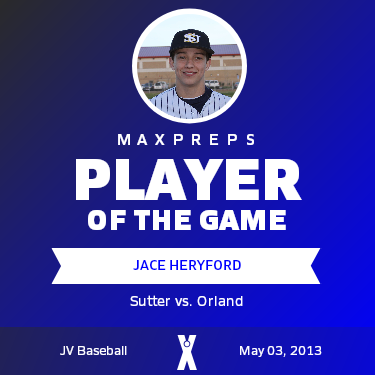 #2 Jace Heryford Player of the Game badge
