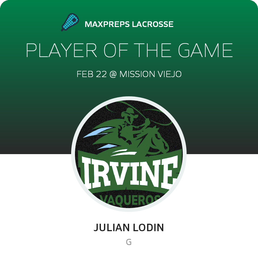 Player of the Game