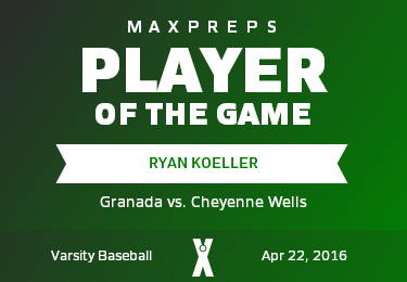 #18 Ryan Koeller Player of the Game badge