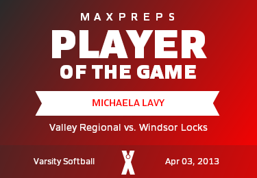 #13 Michaela Lavy Player of the Game badge