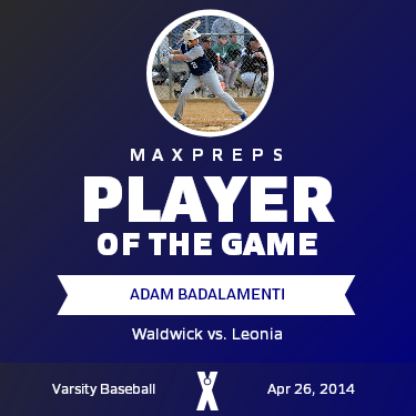 Adam Badalamenti Player of the Game badge