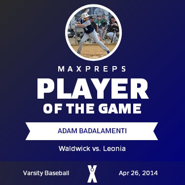 Adam Badalamenti Player of the Game badge