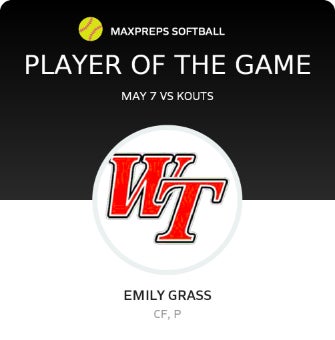 #11 Emily Grass Player of the Game badge