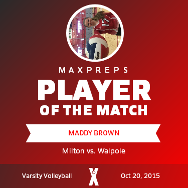 #17 Maddy Brown Player of the Game badge