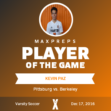#7 Kevin Paz Player of the Game badge