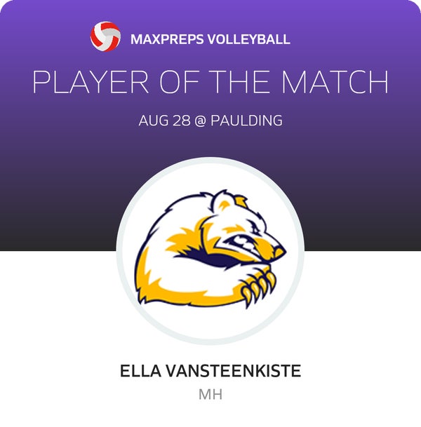 #10 Ella Vansteenkiste Player of the Game badge