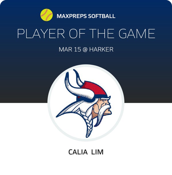 #3 Calia Lim Player of the Game badge