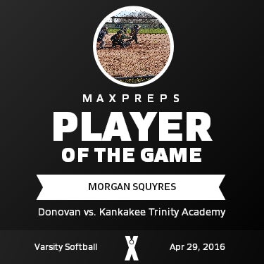 #5 Morgan Squyres Player of the Game badge
