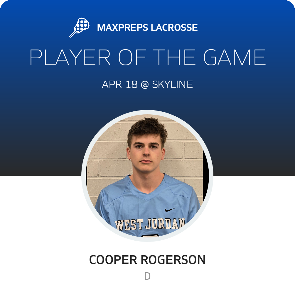 Player of the Game