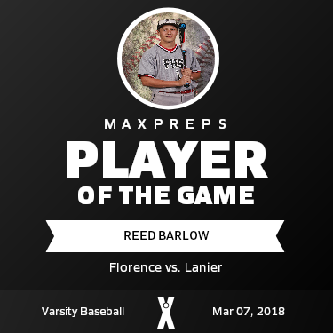 #14 Reed Barlow Player of the Game badge