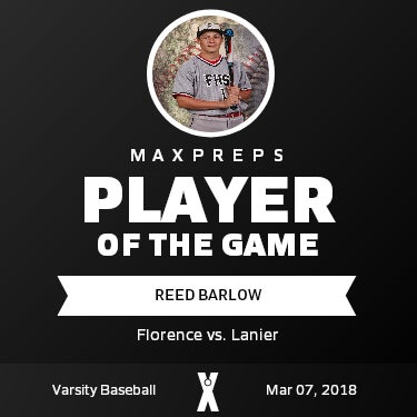 #14 Reed Barlow Player of the Game badge