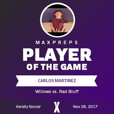 #6 Carlos Martinez Player of the Game badge