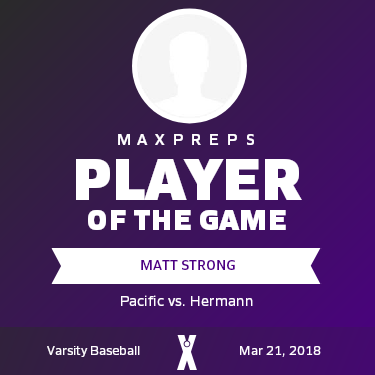 #3 Matt Strong Player of the Game badge