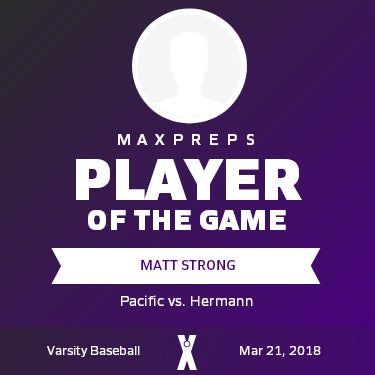 #3 Matt Strong Player of the Game badge