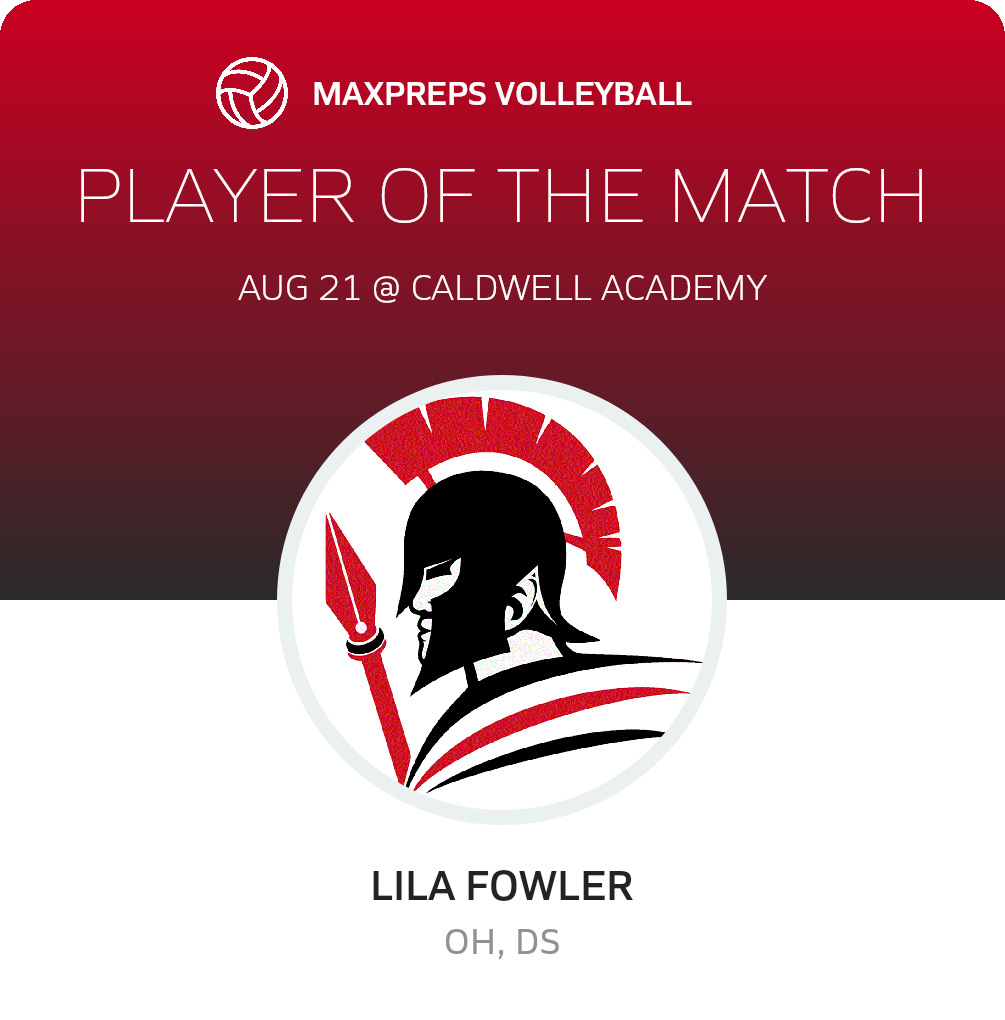 #6 Lila Fowler Player of the Game badge