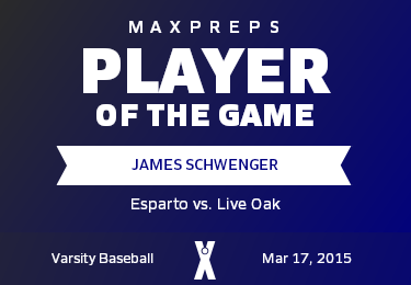 #9 James Schwenger Player of the Game badge