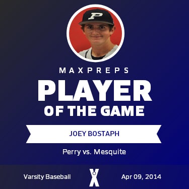 #13 Joey Bostaph Player of the Game badge