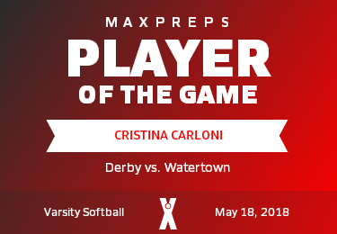 #21 Cristina Carloni Player of the Game badge