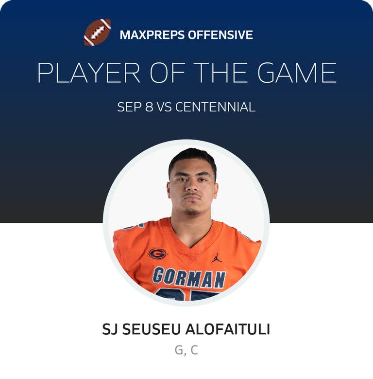 Player of the Game