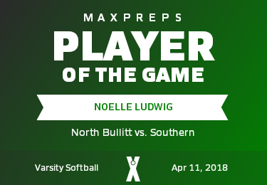 #66 Noelle Ludwig Player of the Game badge