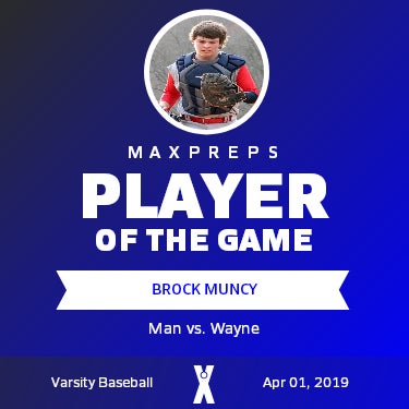 #11 Brock Muncy Player of the Game badge