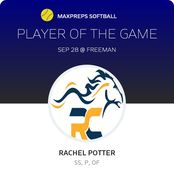 #11 Rachel Potter Player of the Game badge
