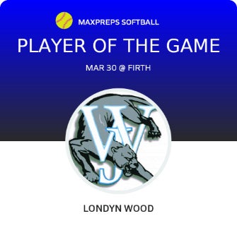 #32 Londyn Wood Player of the Game badge