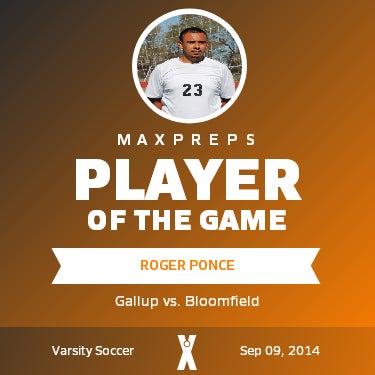 #24 Roger Ponce Player of the Game badge