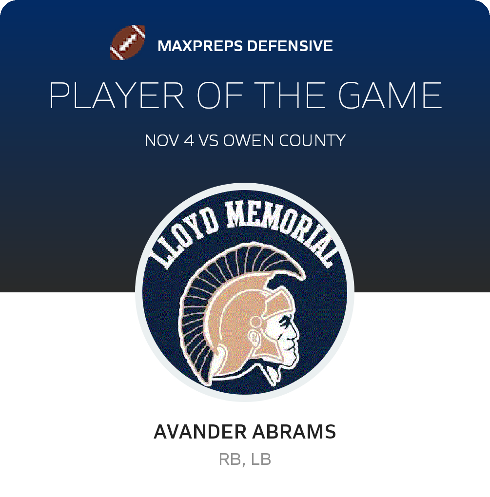 Player of the Game