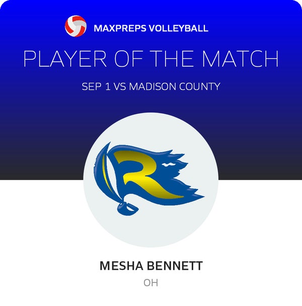 #2 Mesha Bennett Player of the Game badge