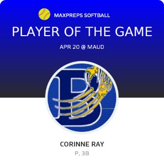 #15 Corinne Ray Player of the Game badge