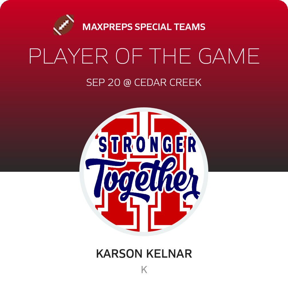 Player of the Game
