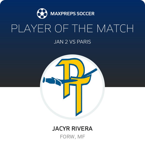 #8 Jacyr Rivera Player of the Game badge