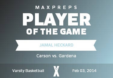 Jamal Heckard Player of the Game badge