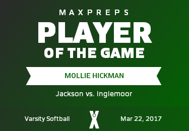 #14 Mollie Hickman Player of the Game badge