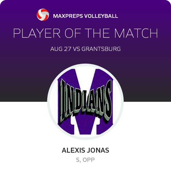 #5 Alexis Jonas Player of the Game badge