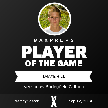 #1 Draye Hill Player of the Game badge