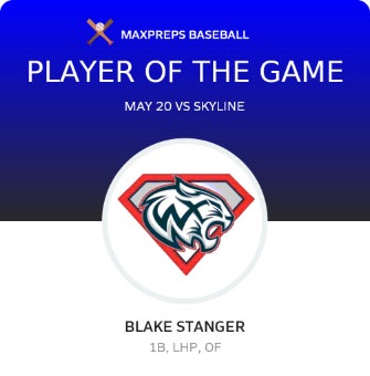 #32 Blake Stanger Player of the Game badge