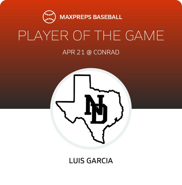 #9 Luis Garcia Player of the Game badge
